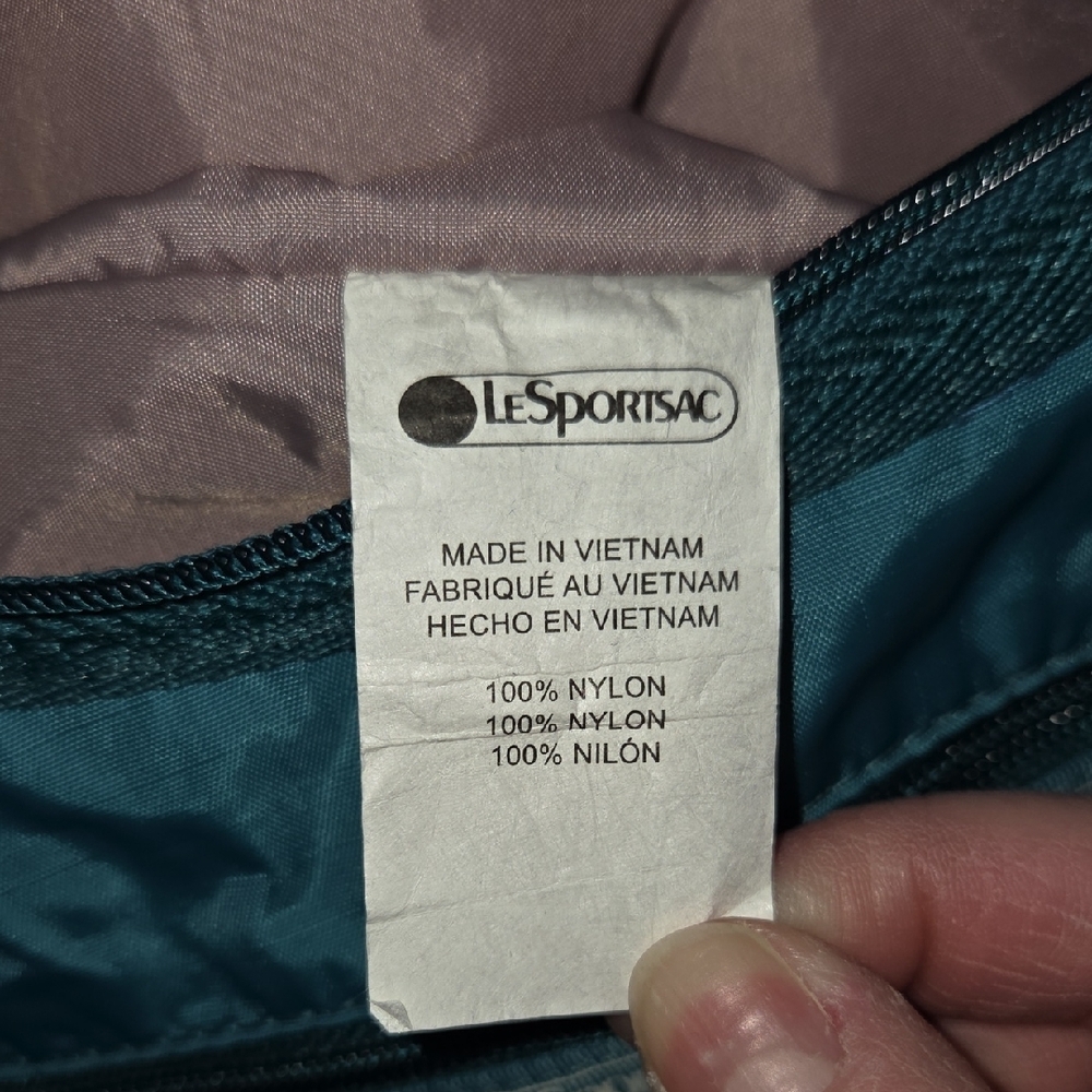 LeSportsac Teal Green Crossbody Bag - Picture 2 of 6